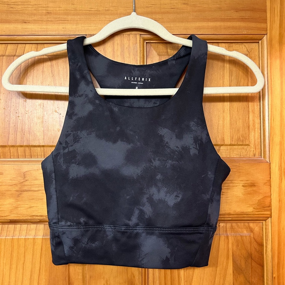 Woman’s athletic sports bra